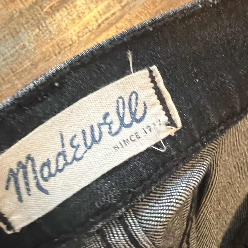 Madewell High Riser 26 nwot - Picture 5 of 10